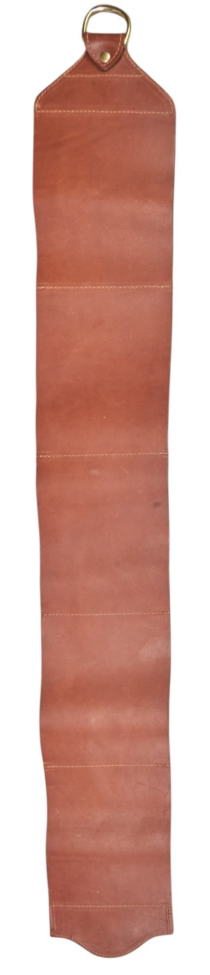King Ranch Leather Wine Holder: King Ranch branded leather wine holder, with storage for four bottle, branded with King Ranch logo Provenance: Property from a home in Montgomery, Texas