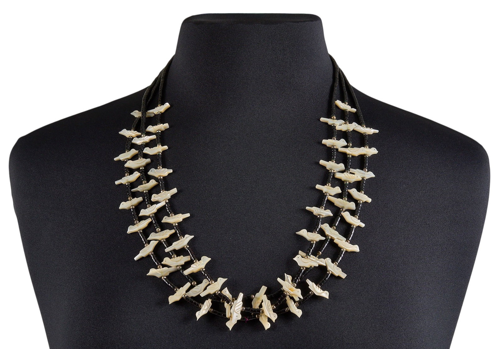Multi-Stone Beaded Fetish Necklace (1 of 4)