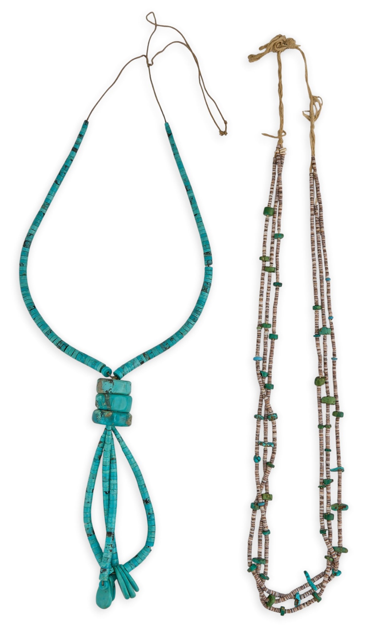 (2) Santo Domingo Beaded Necklaces (1 of 3)