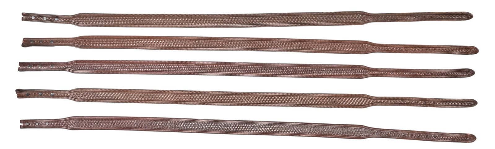 (5) Vogt Leather Belts, Size 40 (1 of 7)