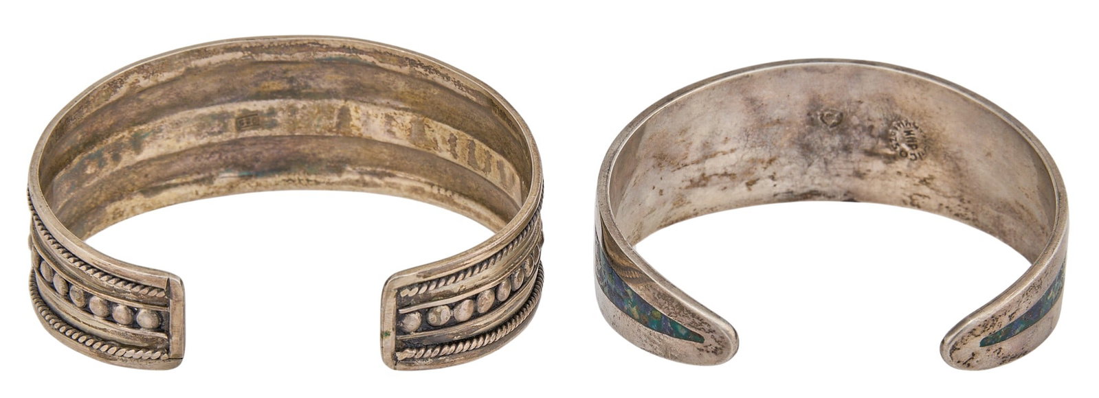 (2) Sterling Silver Cuffs - 4