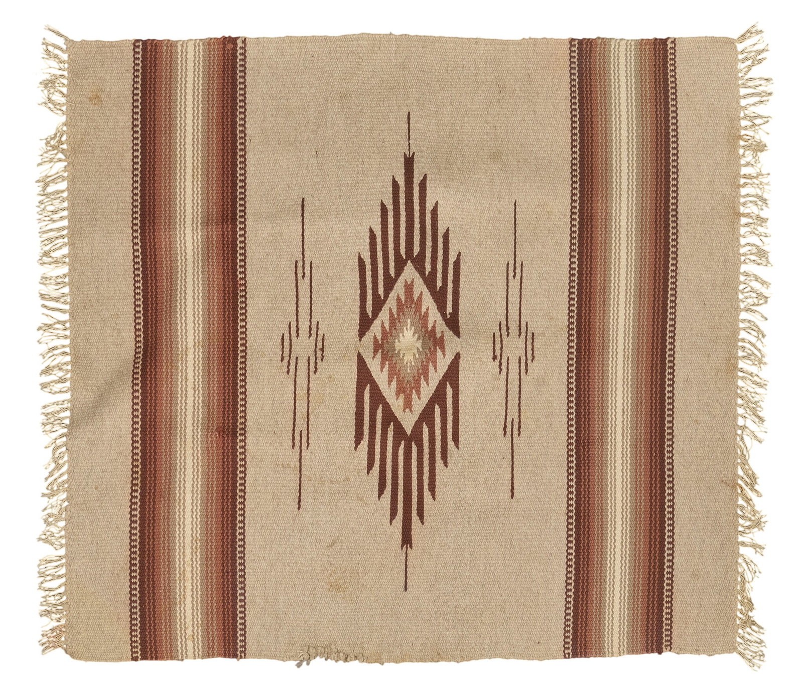 Navajo Textile, 4 ft. 4 in. x 3 ft. 8 in. (1 of 3)
