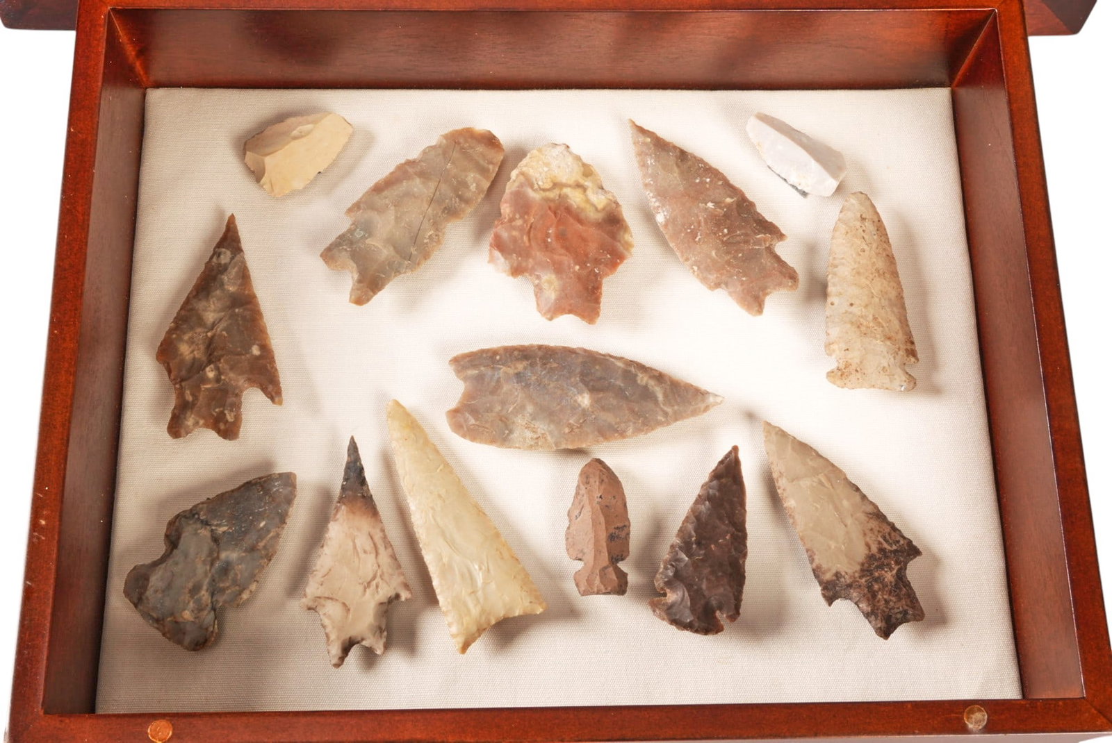 Framed Native American Projectile Points - 3