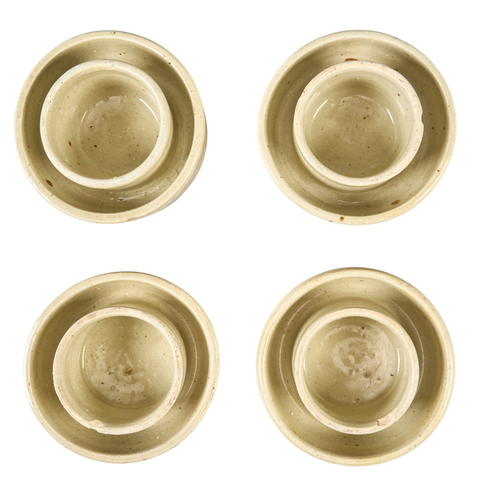 (4) Ceramic Ant Traps - 4