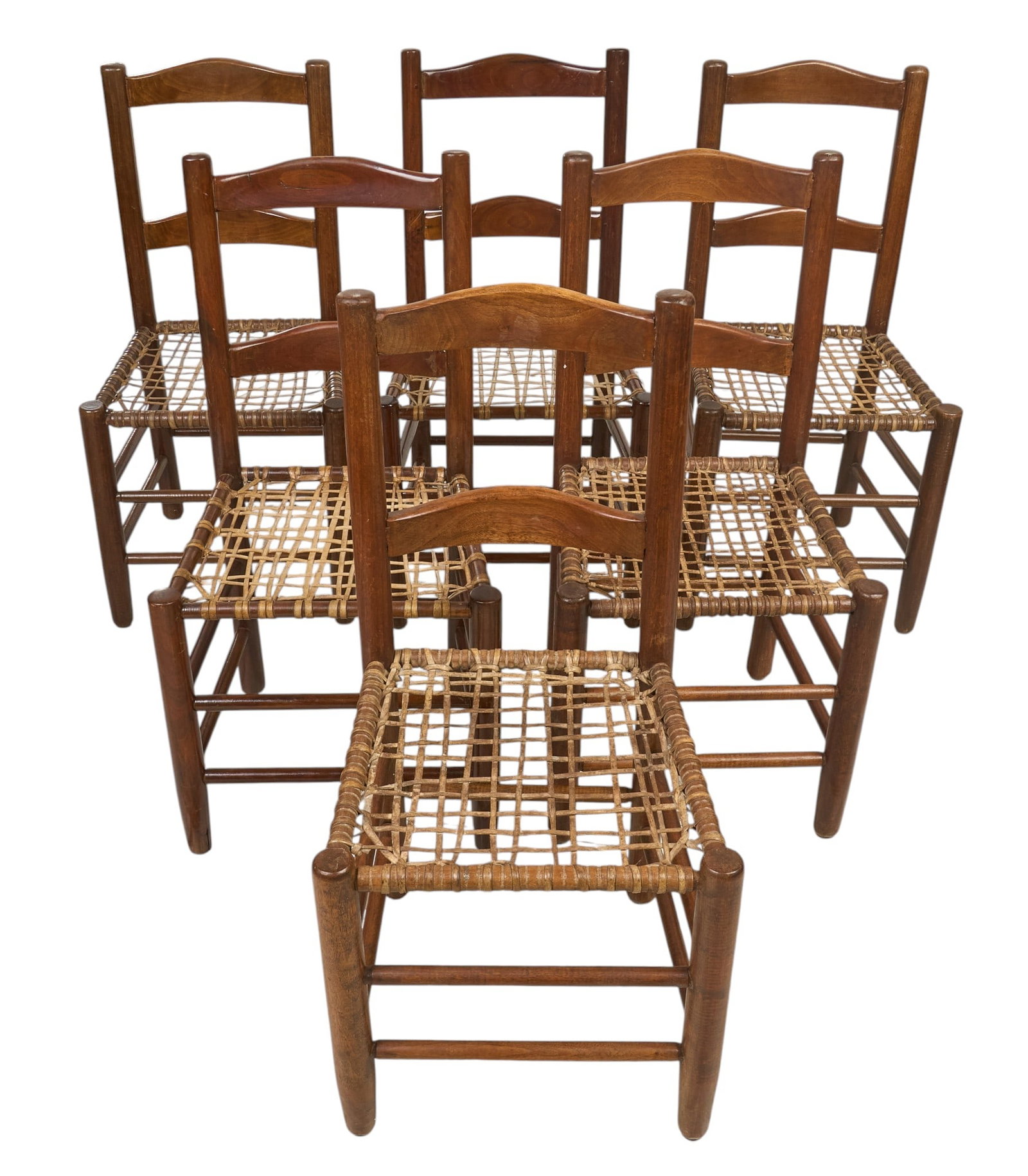 (6) Rustic Side Chairs - 3