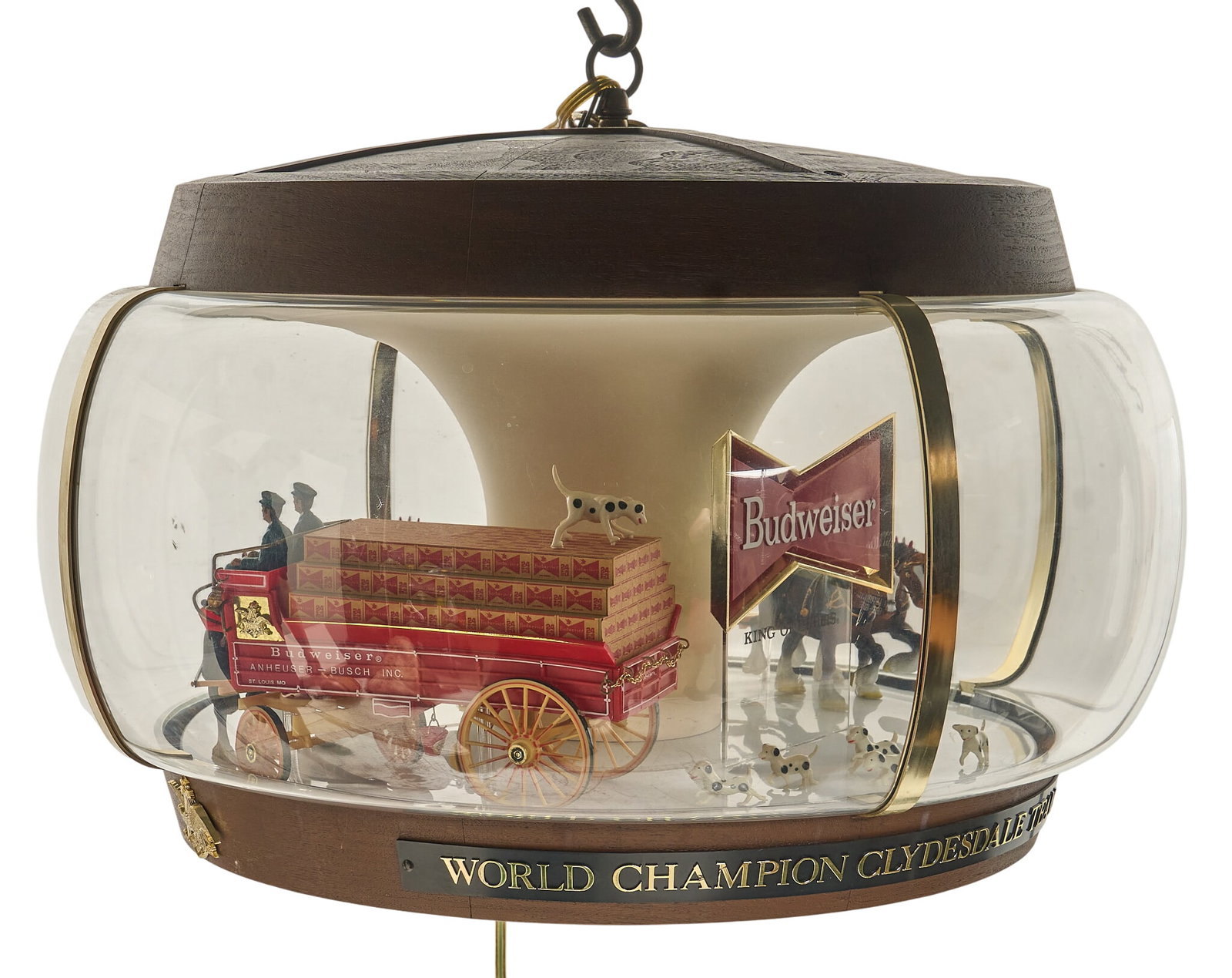 Budweiser World Champion Clydesdales Illuminated Display (1 of 4)