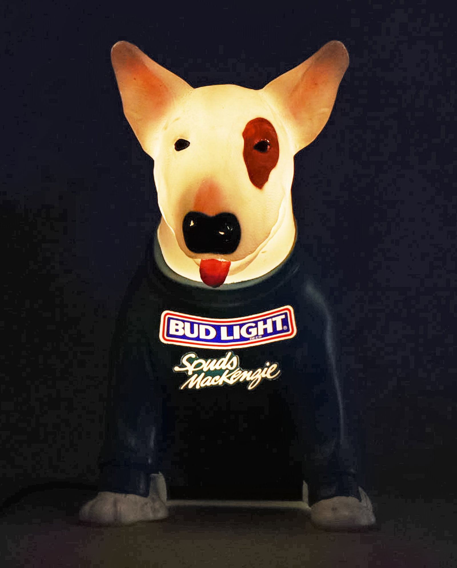 1988 Spuds Mackenzie Bud Light Advertising Light (1 of 4)