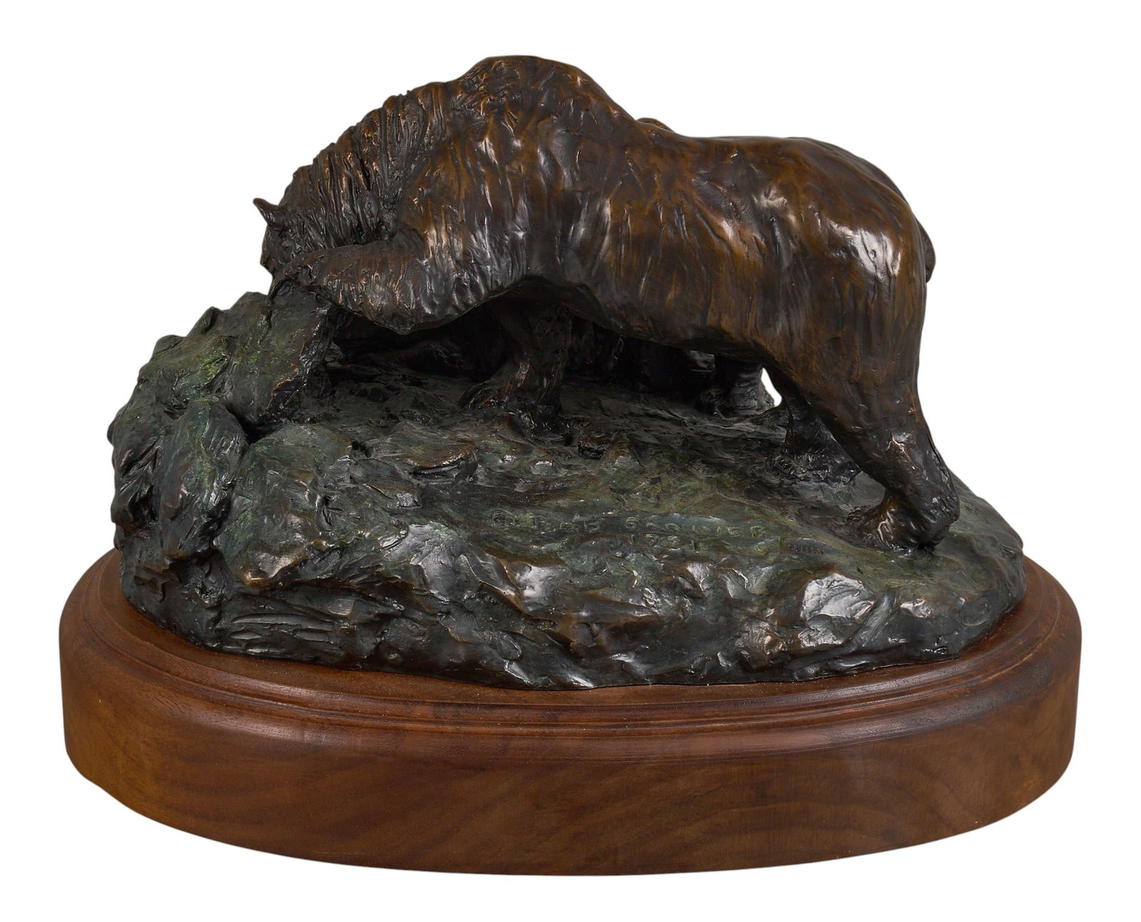 Bob Scriver, “Three Bears - 4