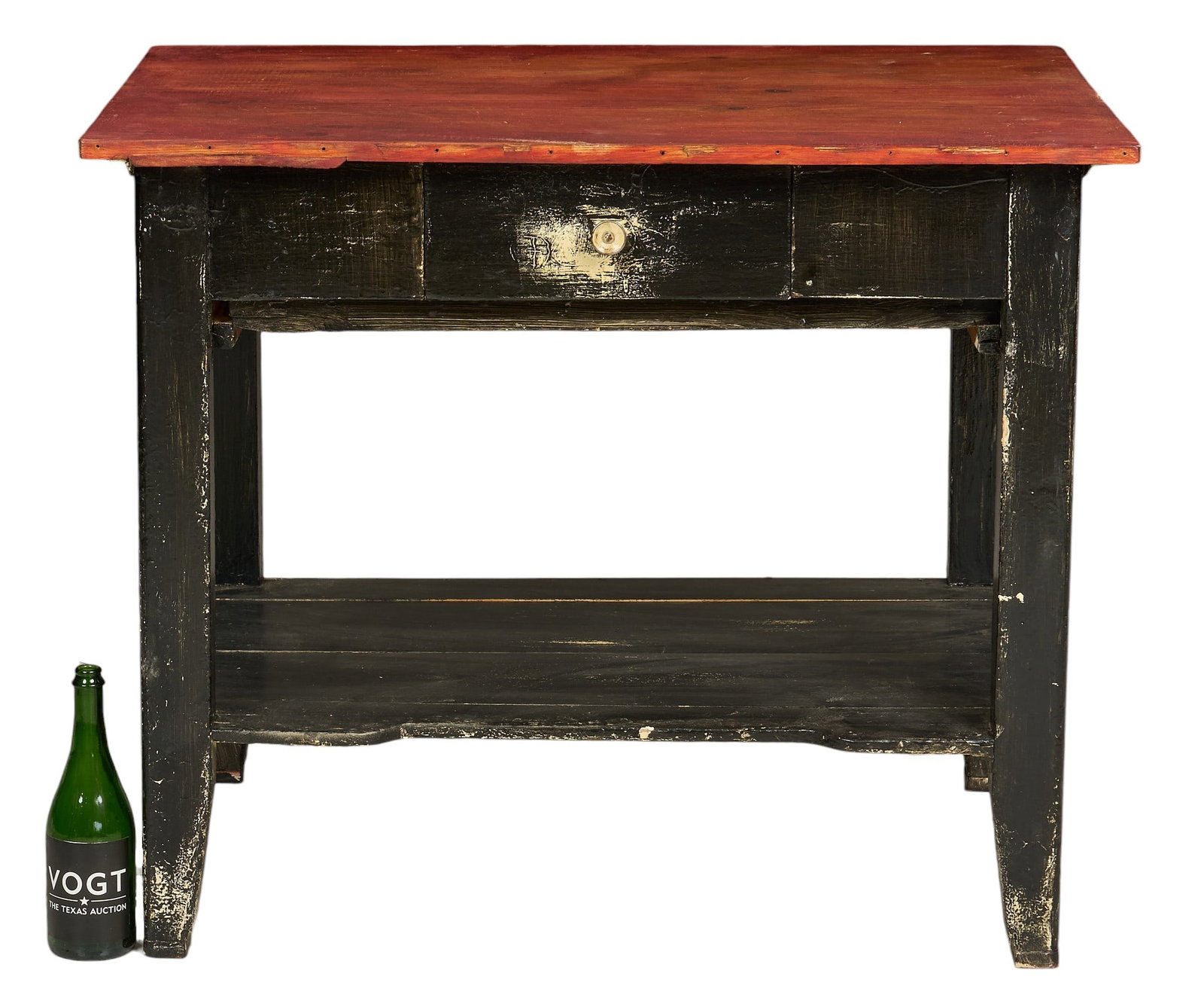 Rustic Side Table - 3