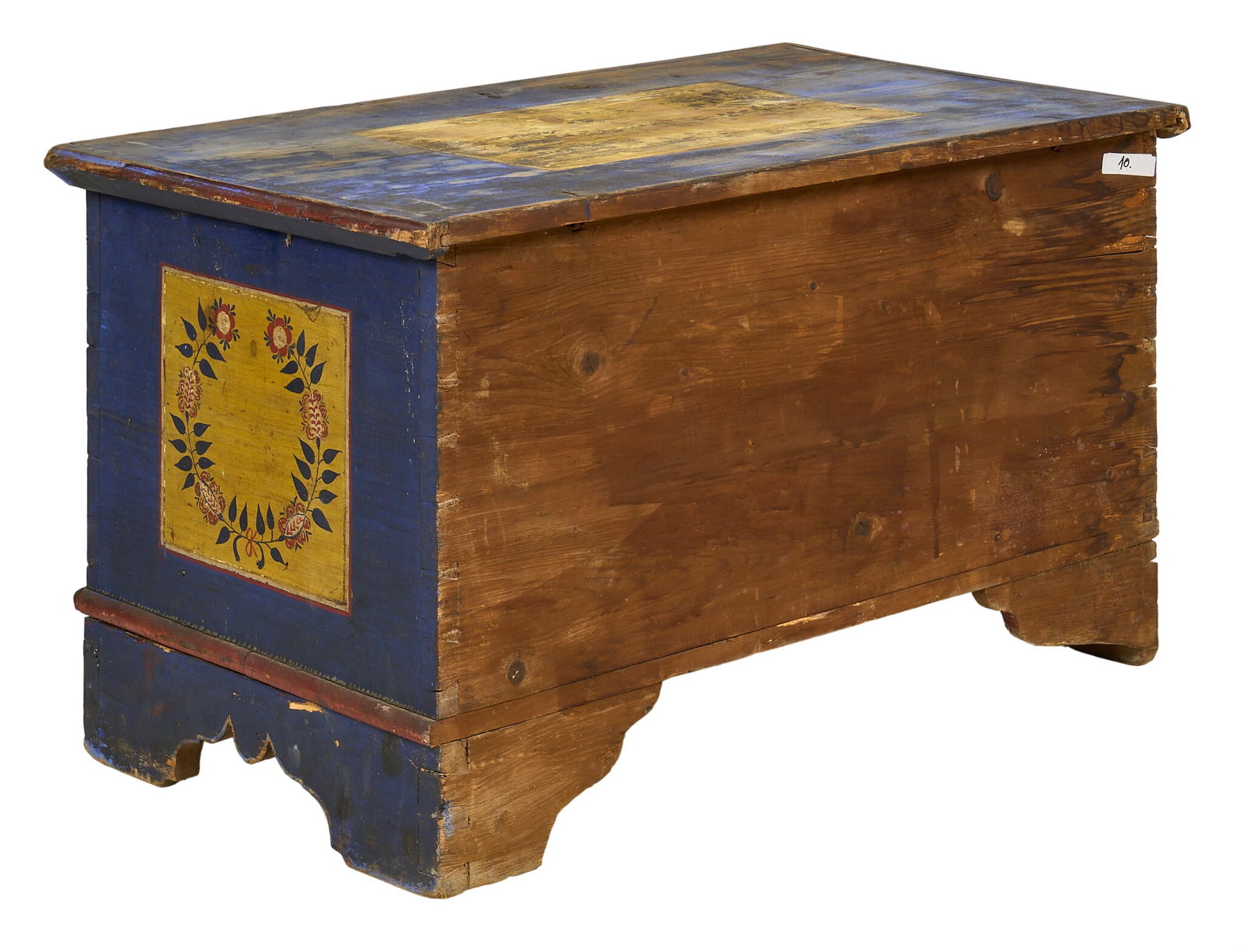 Folk Art Dowry Chest - 2