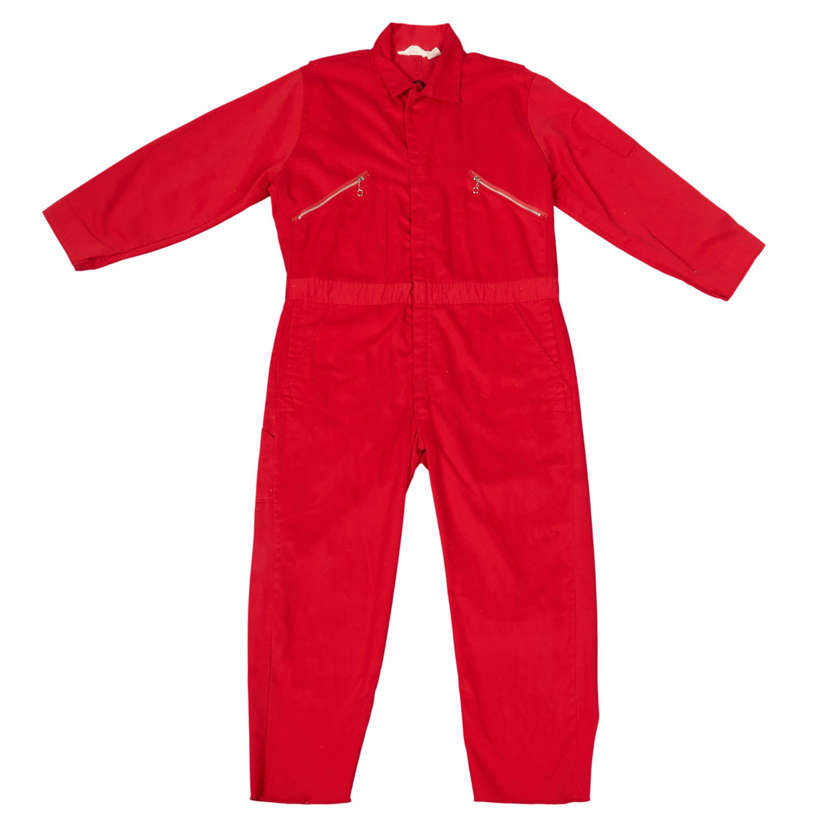 Red Adair Co. Jumpsuit: Red Adair Co. (Houston, Texas) jumpsuit, marked size 42 S length 59 in. Provenance: Property from a home in San Antonio, Texas