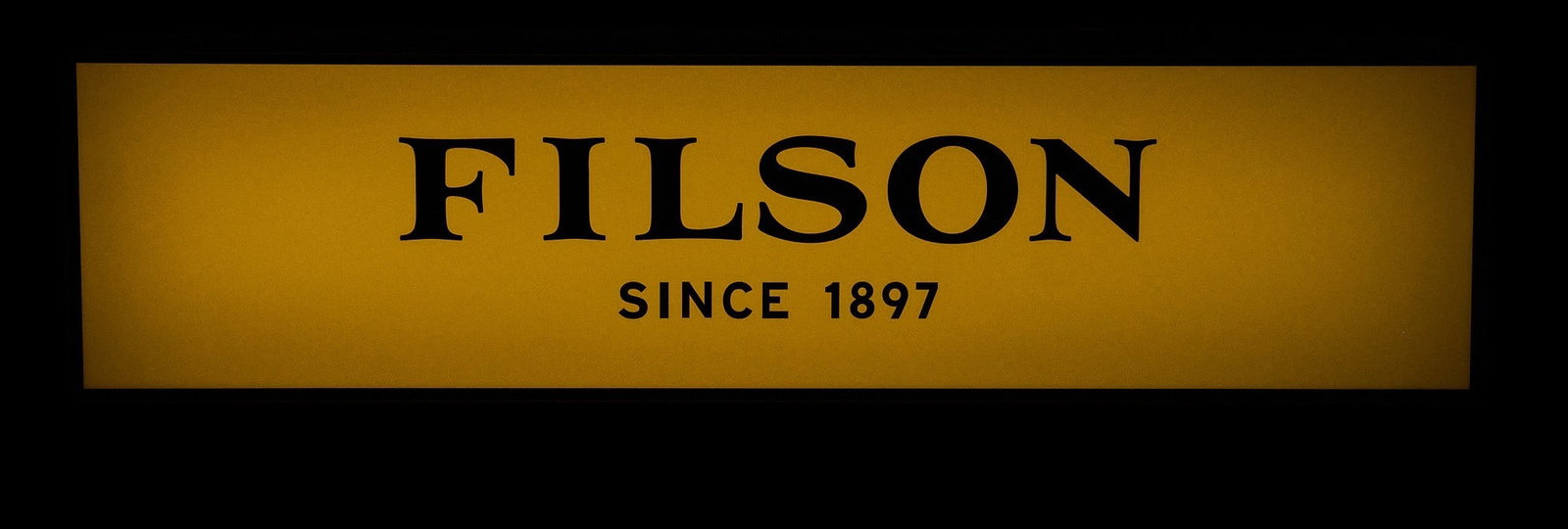 Filson Lighted Sign (1 of 4)