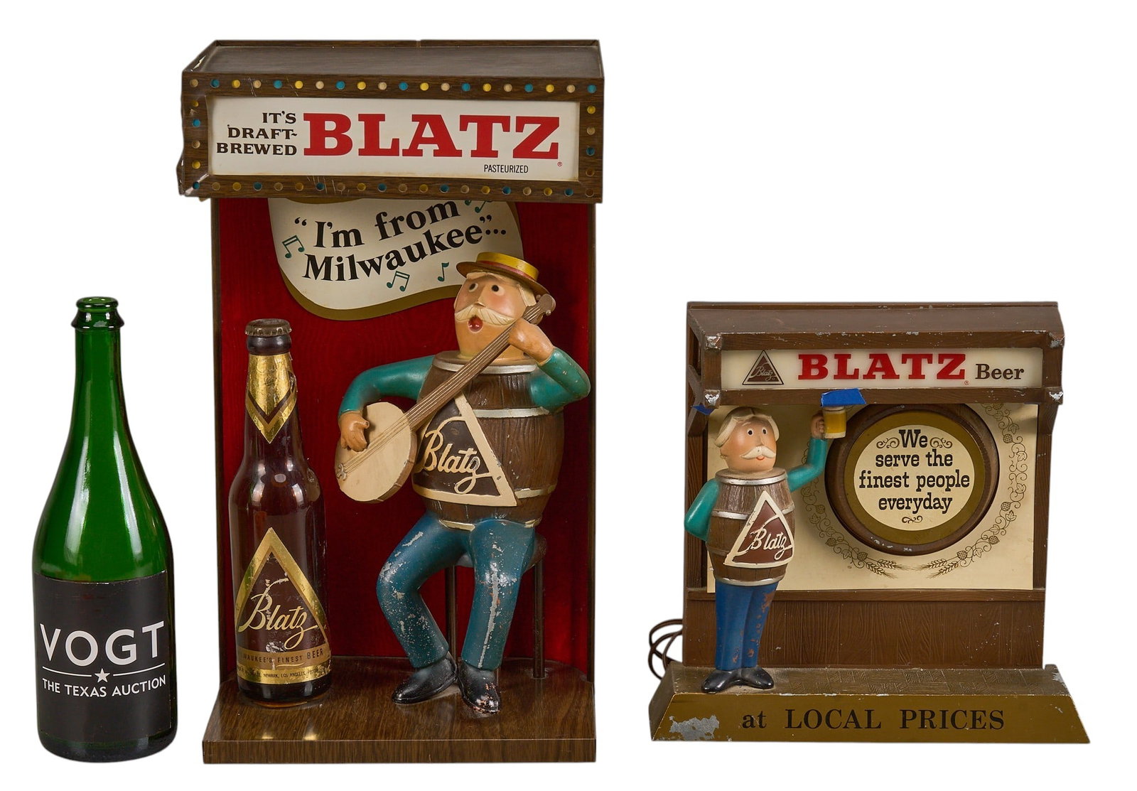 (2) Blatz Beer Lights - 3