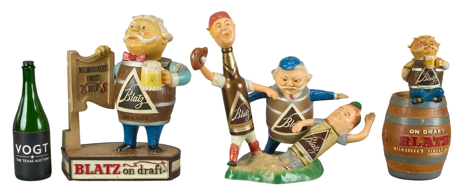 (3) Blatz Beer Barrel Objects - 2
