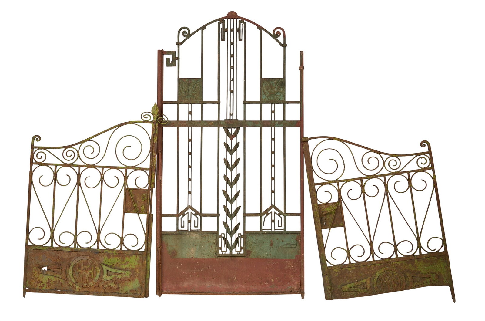 (3) Vintage Garden Gates (1 of 4)