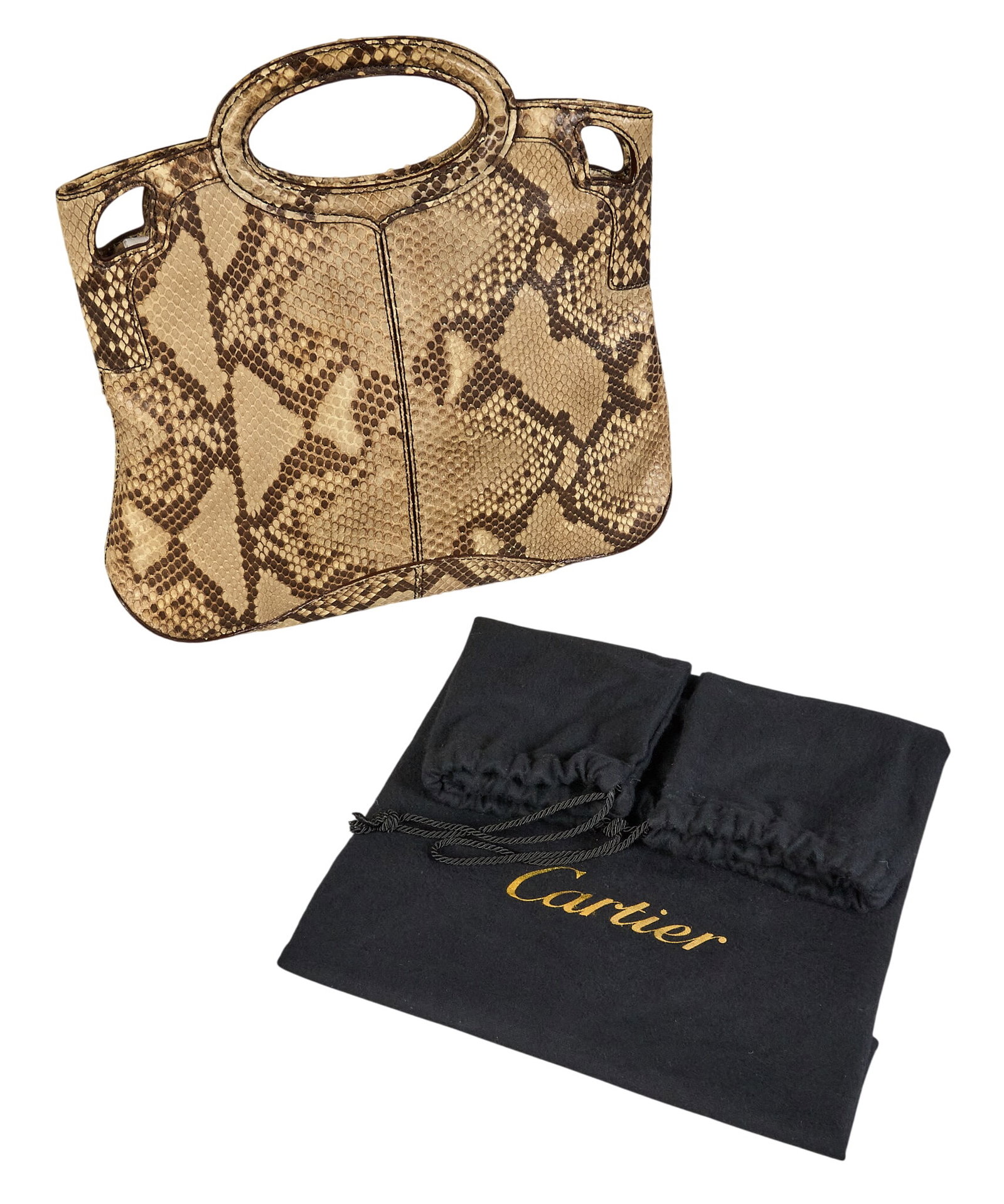 Cartier Python Handbag - 6