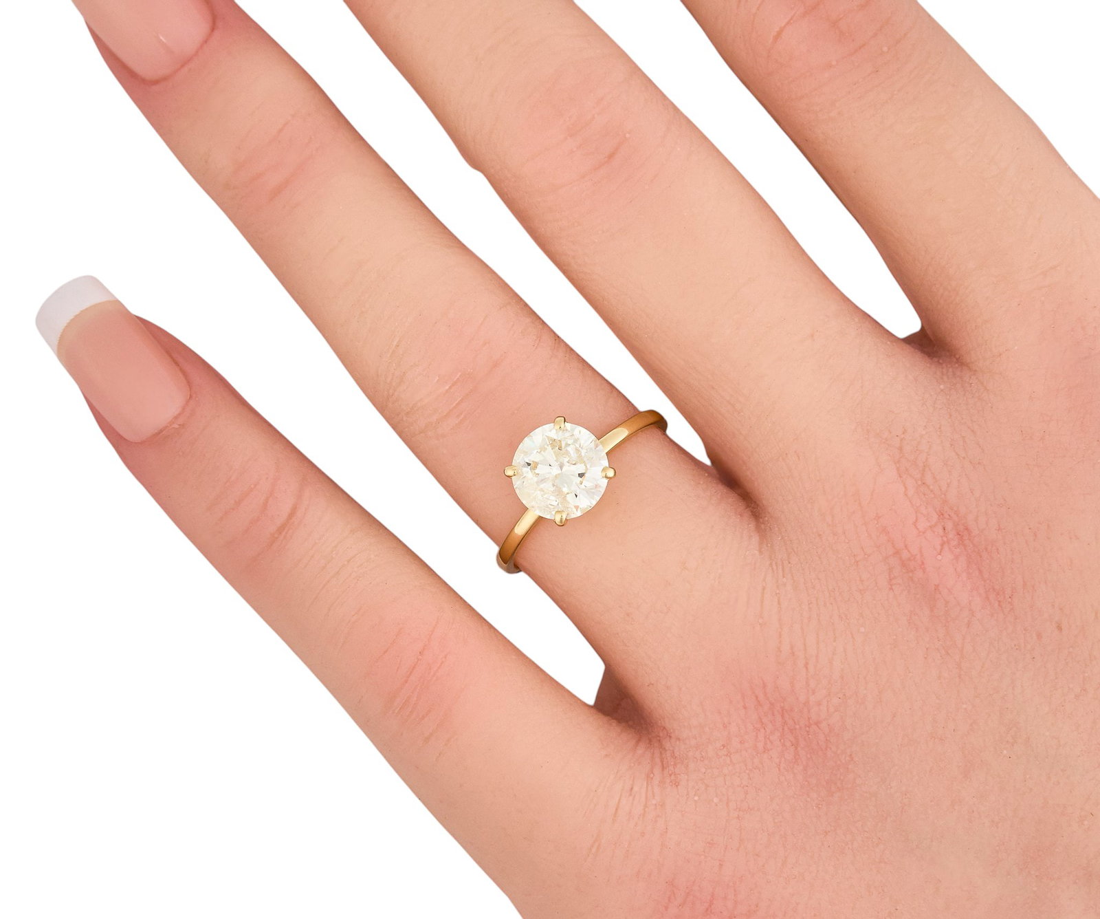 2 ct Diamond Solitaire Ring - 2