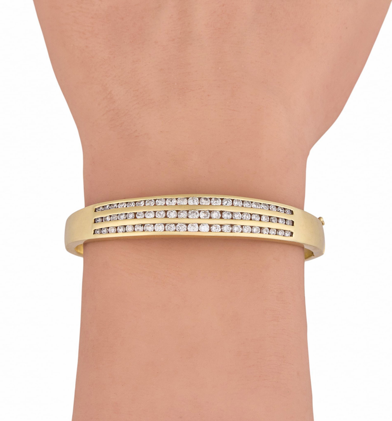 14K Diamond Cuff - 2