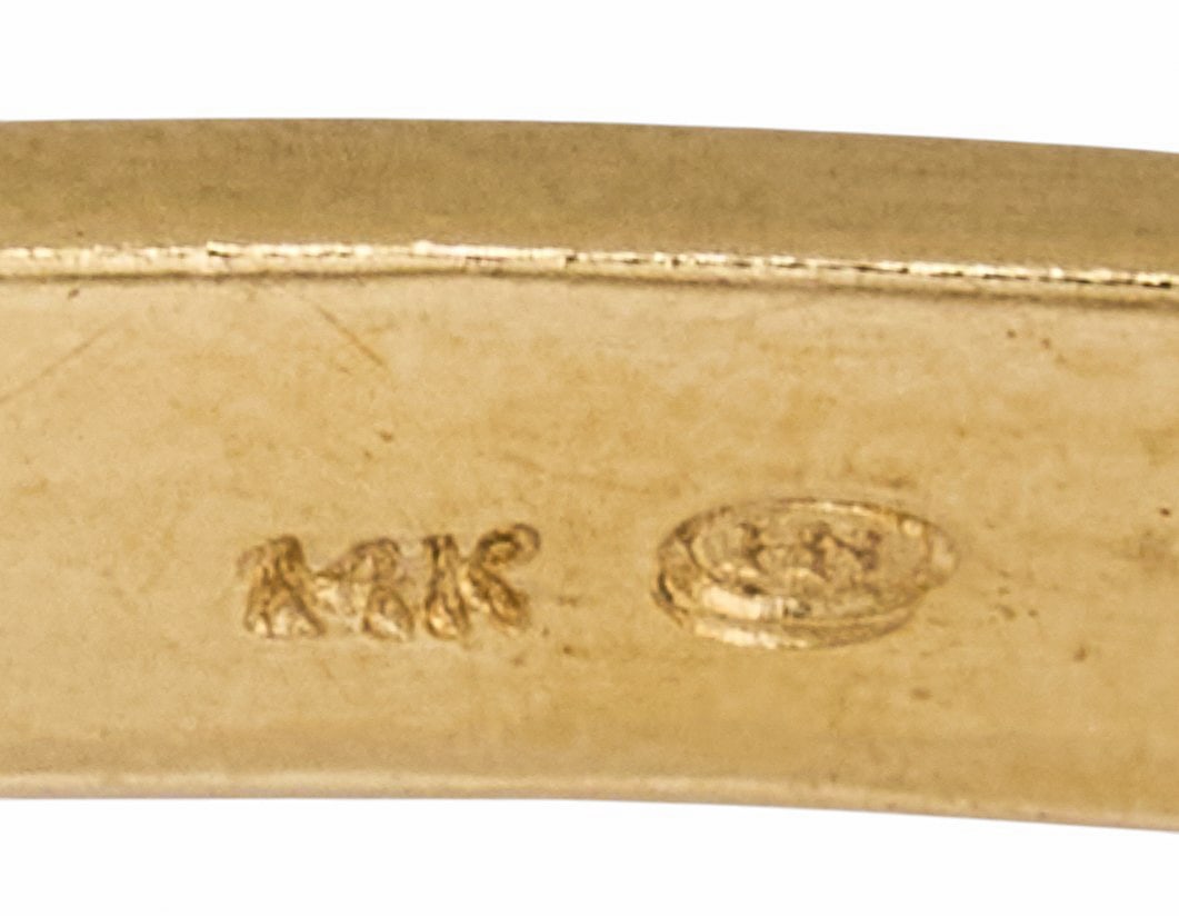 14K Diamond Cuff - 5