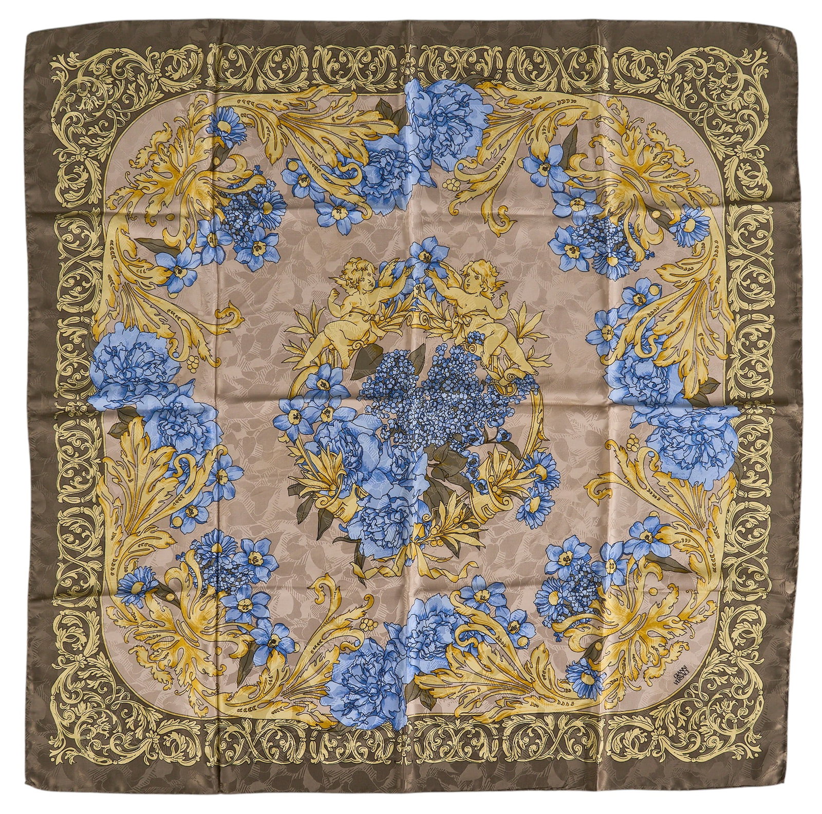 Versace Silk Scarf (1 of 4)