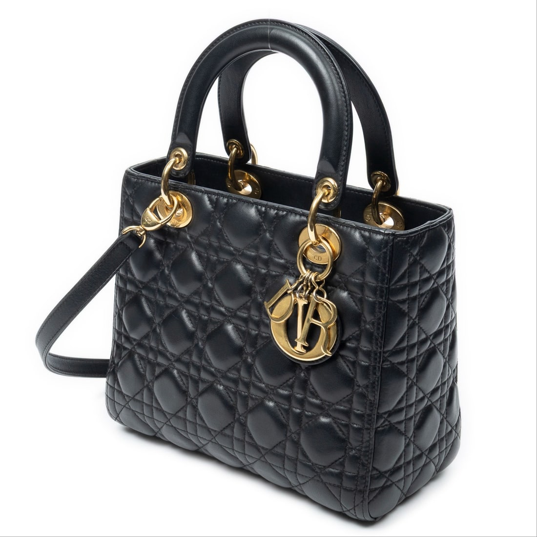 Dior Medium Lady Dior Zip Shoulder Bag (1 of 11)