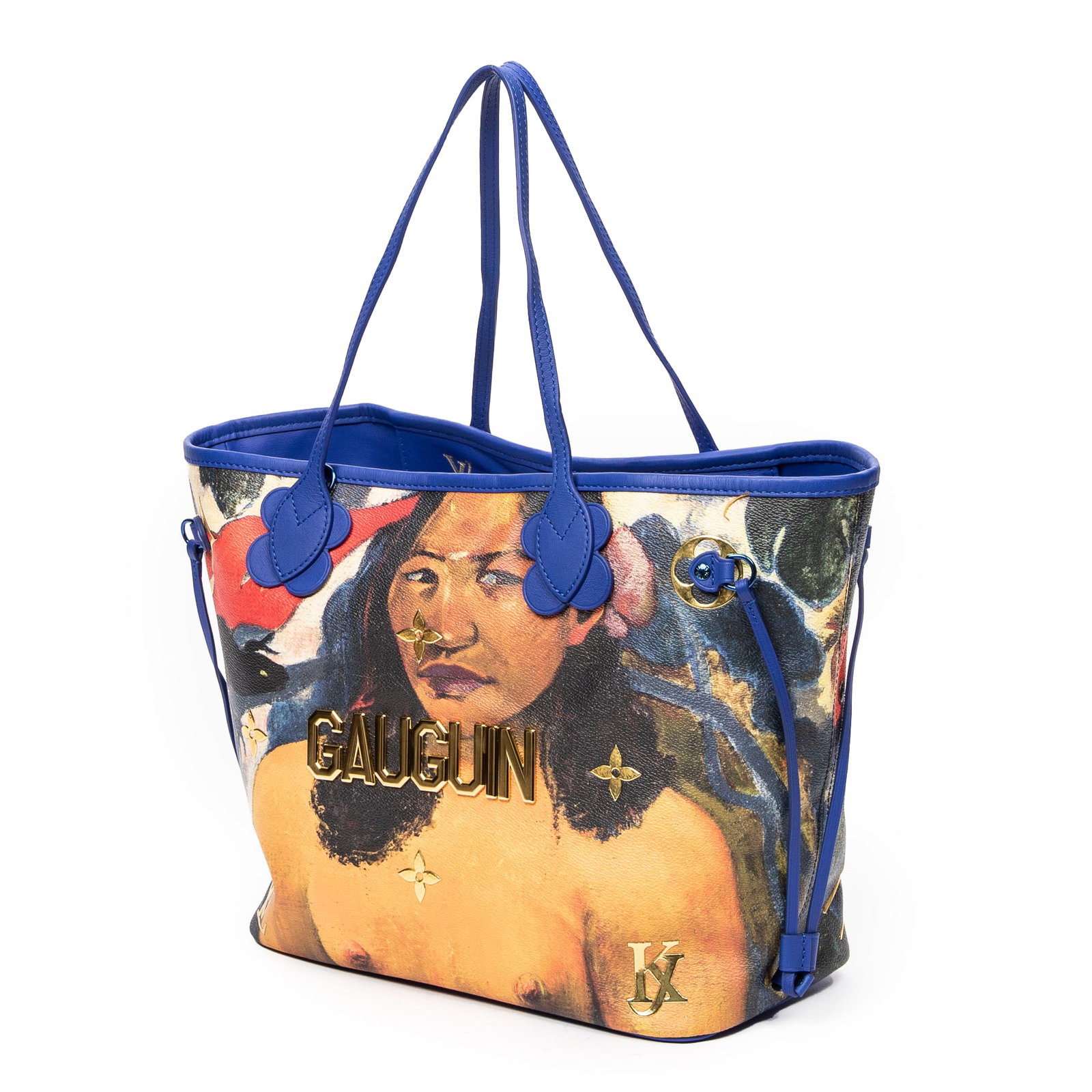 Louis Vuitton Jeff Koons Gauguin Neverfull MM Shoulder Bag (1 of 9)