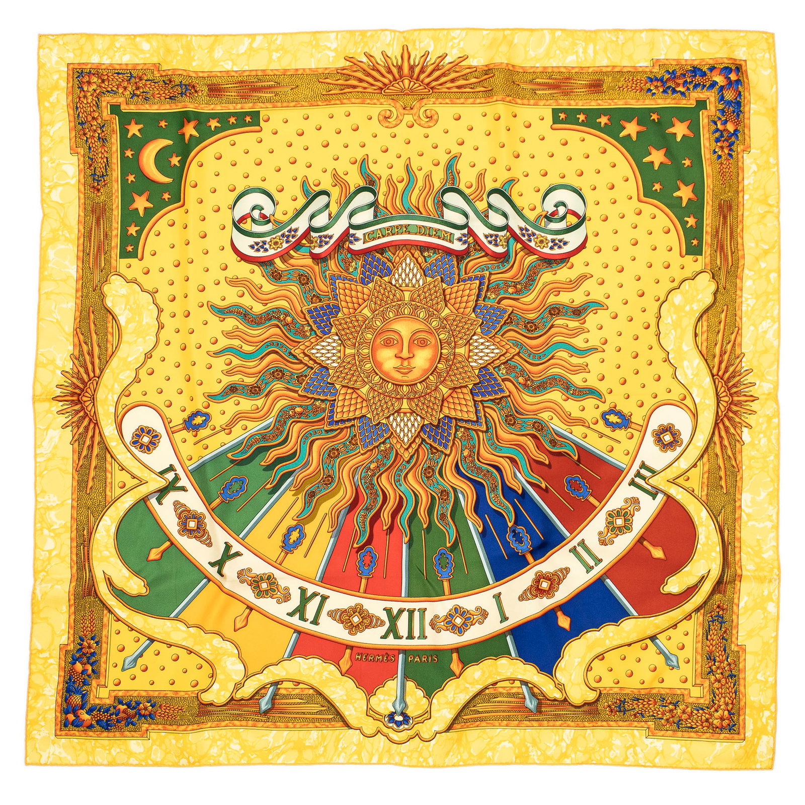 Hermès Carpe Diem Scarf (1 of 5)
