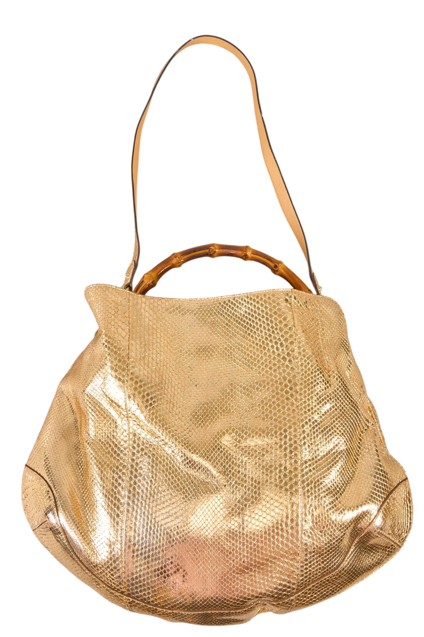 Gucci Copper Python Purse - 2