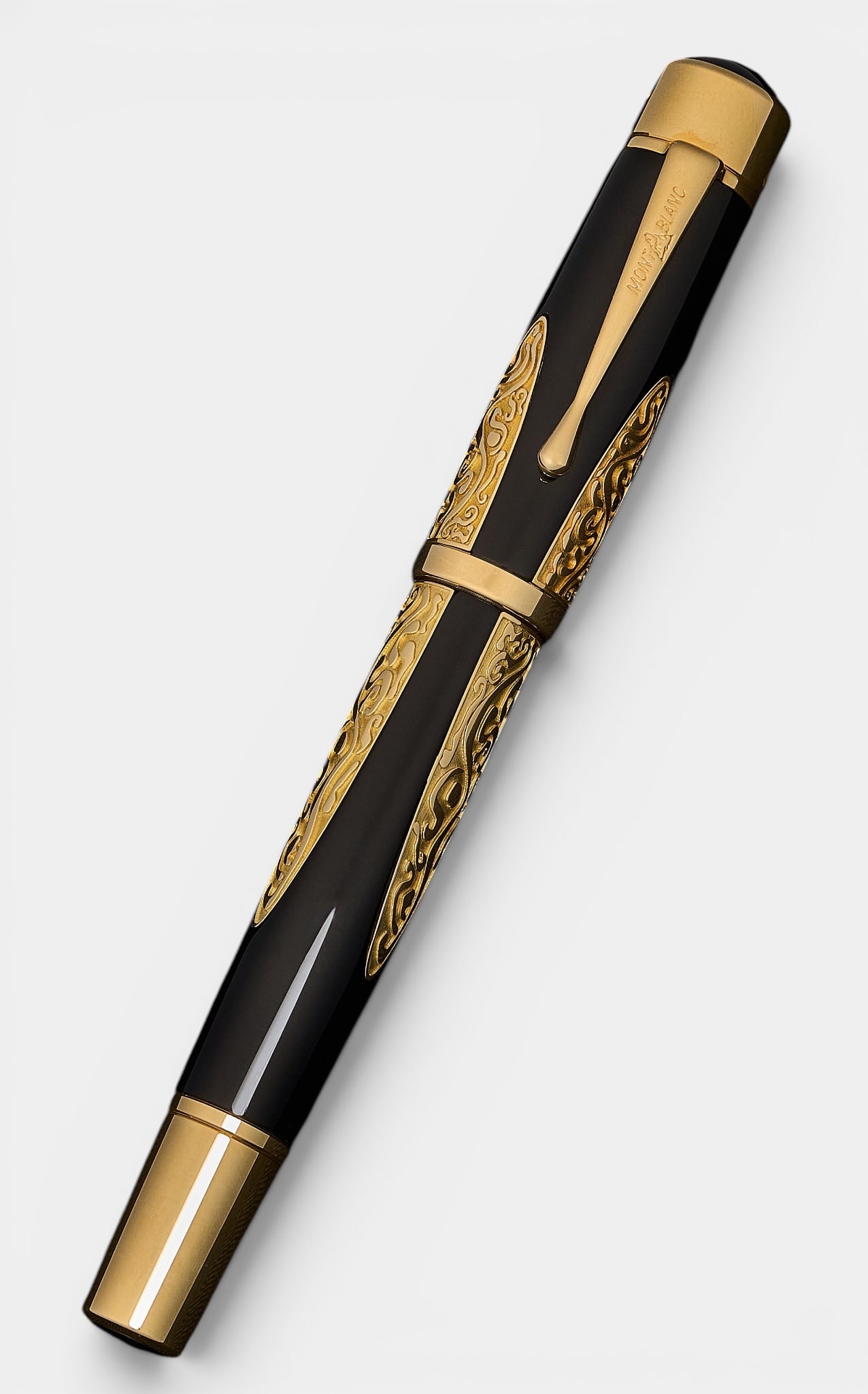 Montblanc A. V. Humboldt 888 18k Gold Fountain Pen, 2007 (1 of 9)