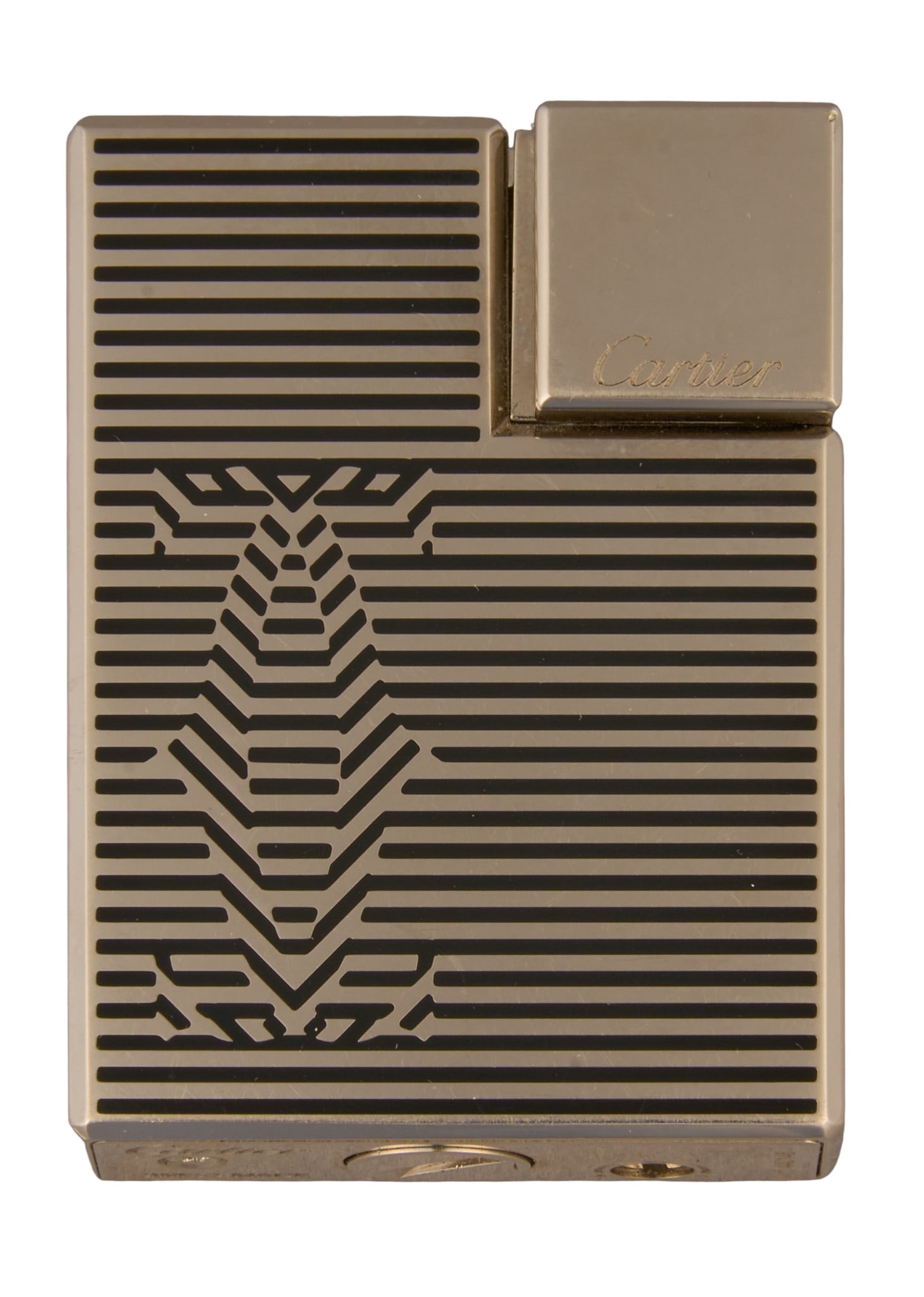 Cartier Sterling Lighter Illusion Pattern (1 of 4)