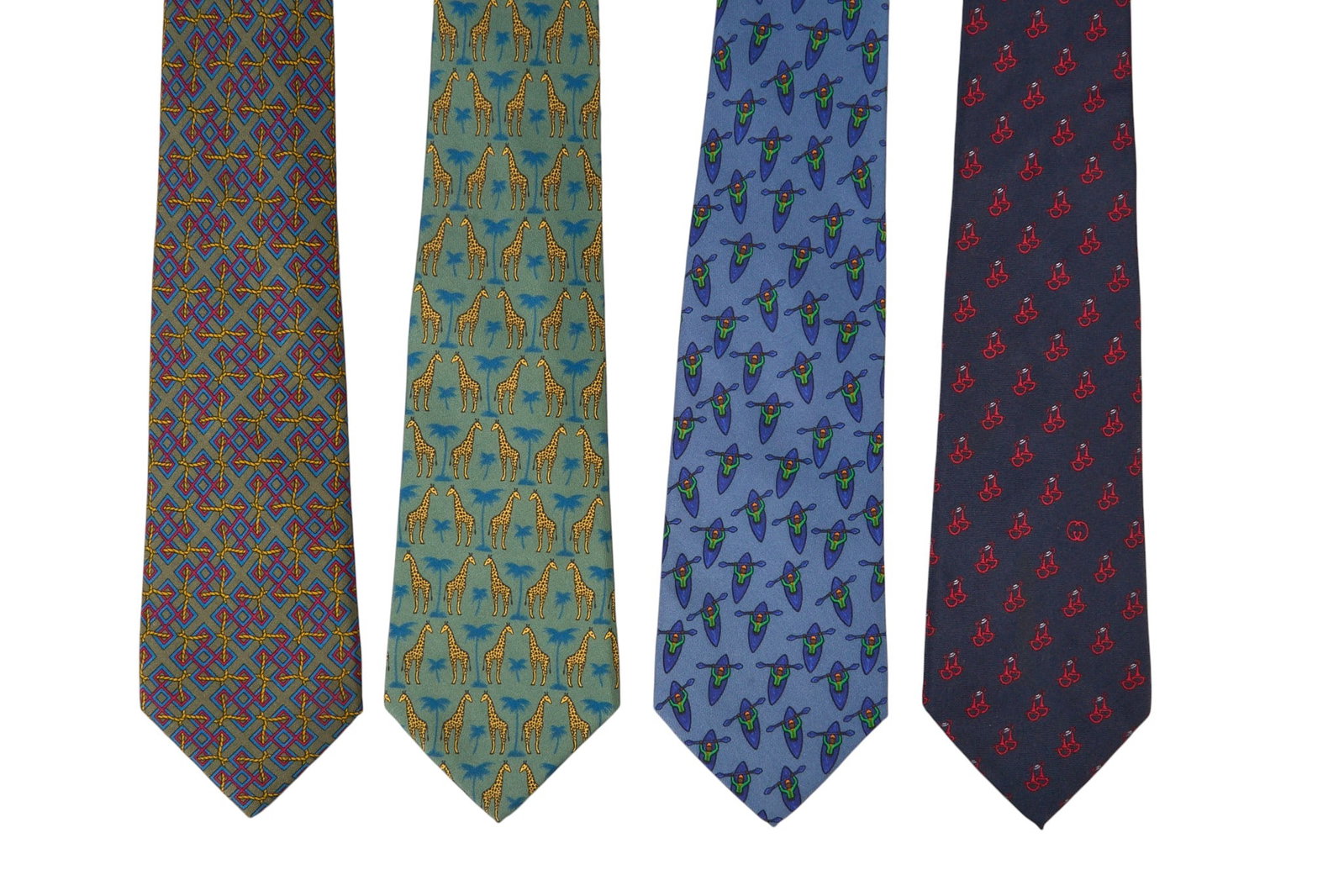 (4) Mens Silk Ties (1 of 4)