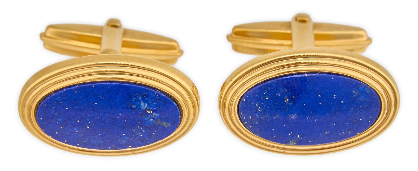 Pair of 10K Lapis Cufflinks (1 of 4)