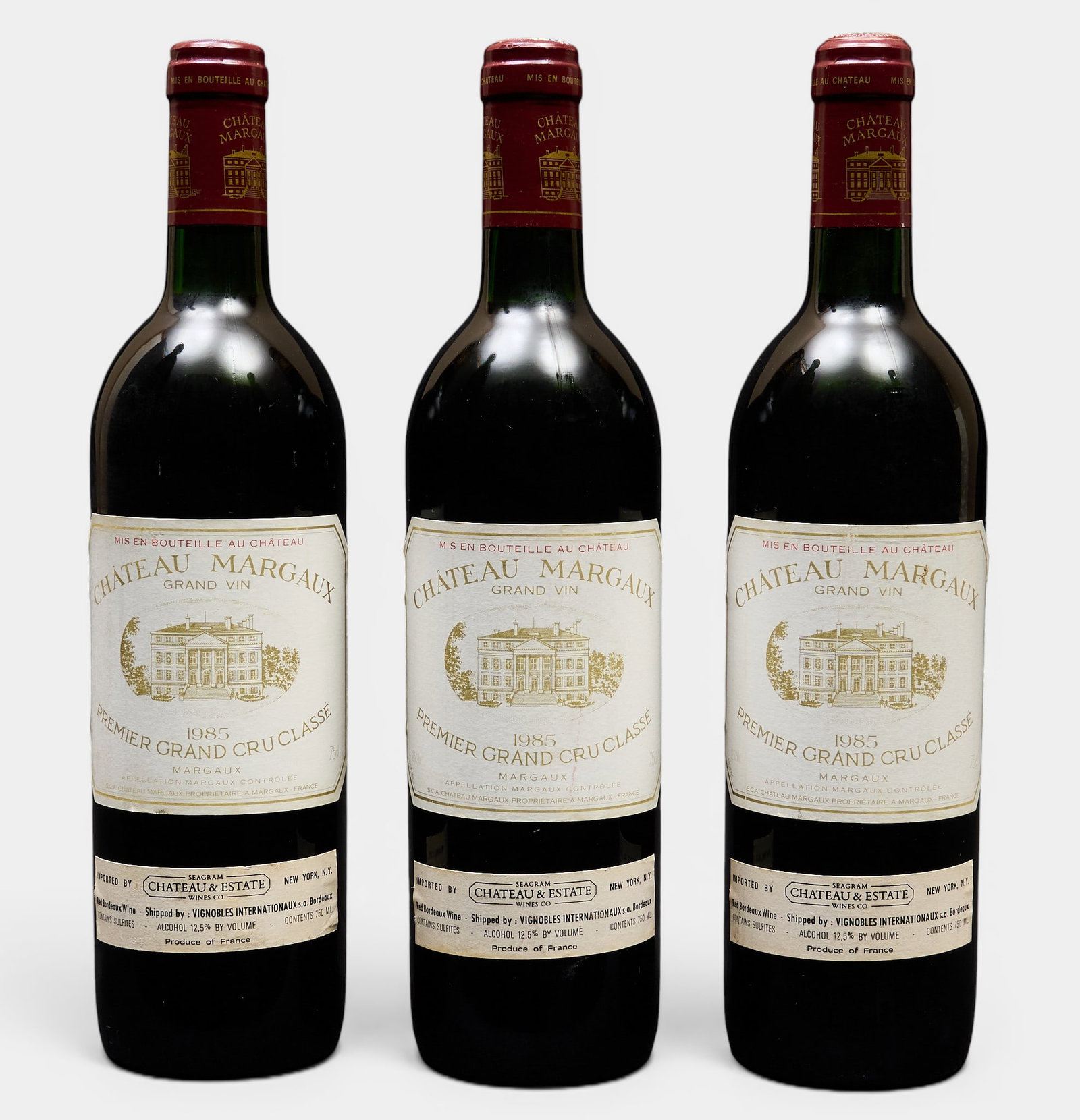 (3) 1985 Chateau Margaux Margaux (1 of 2)
