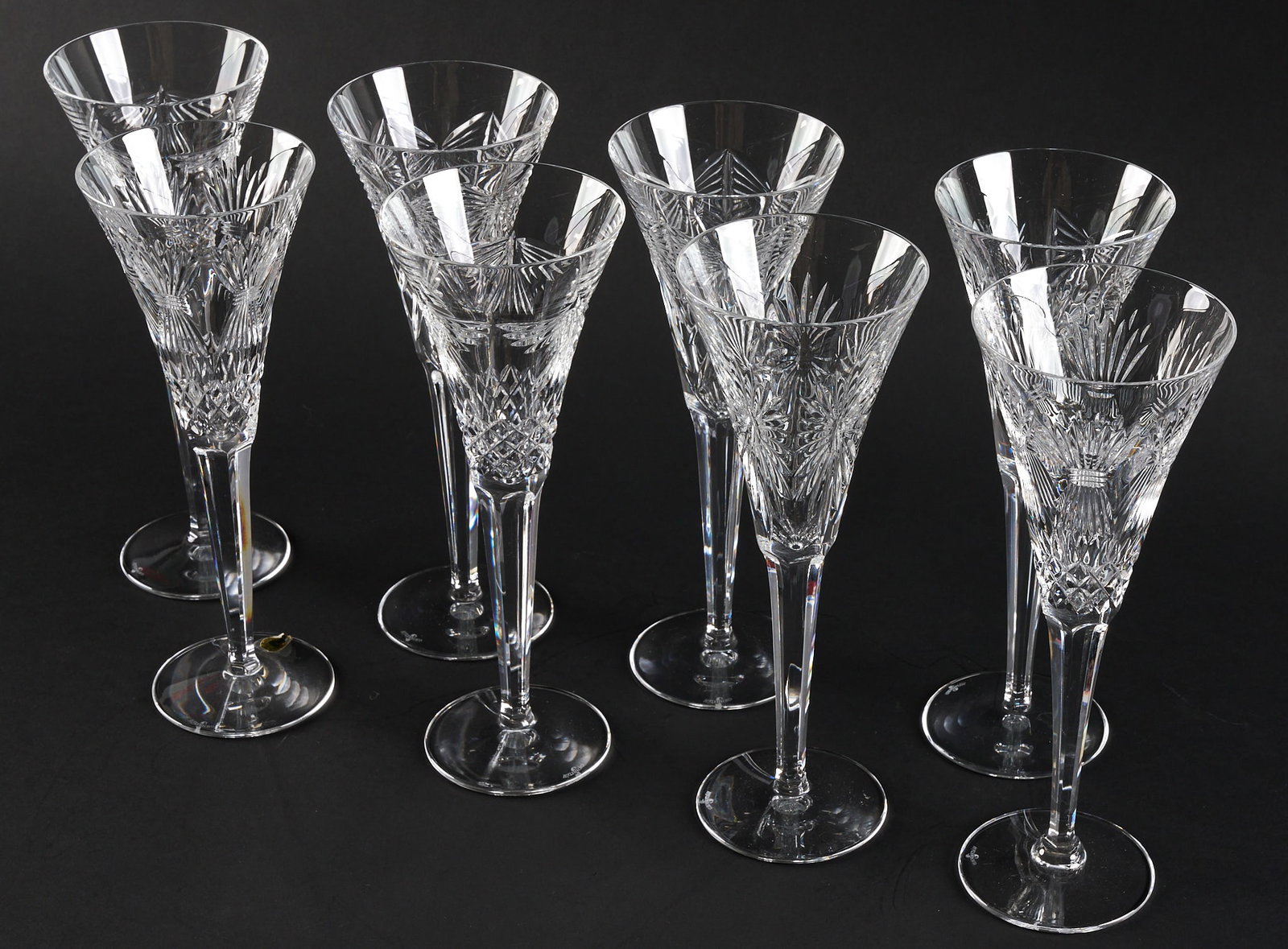 (8) Waterford Millennium Champagne Flutes (1 of 7)