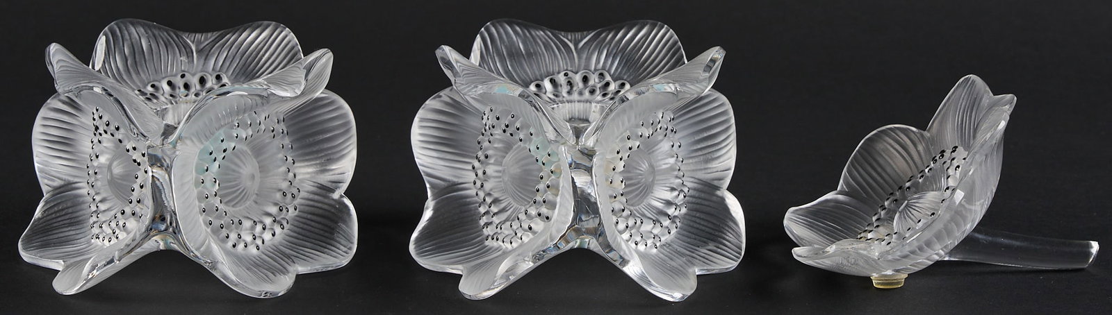 (3) Lalique Anemones (1 of 4)