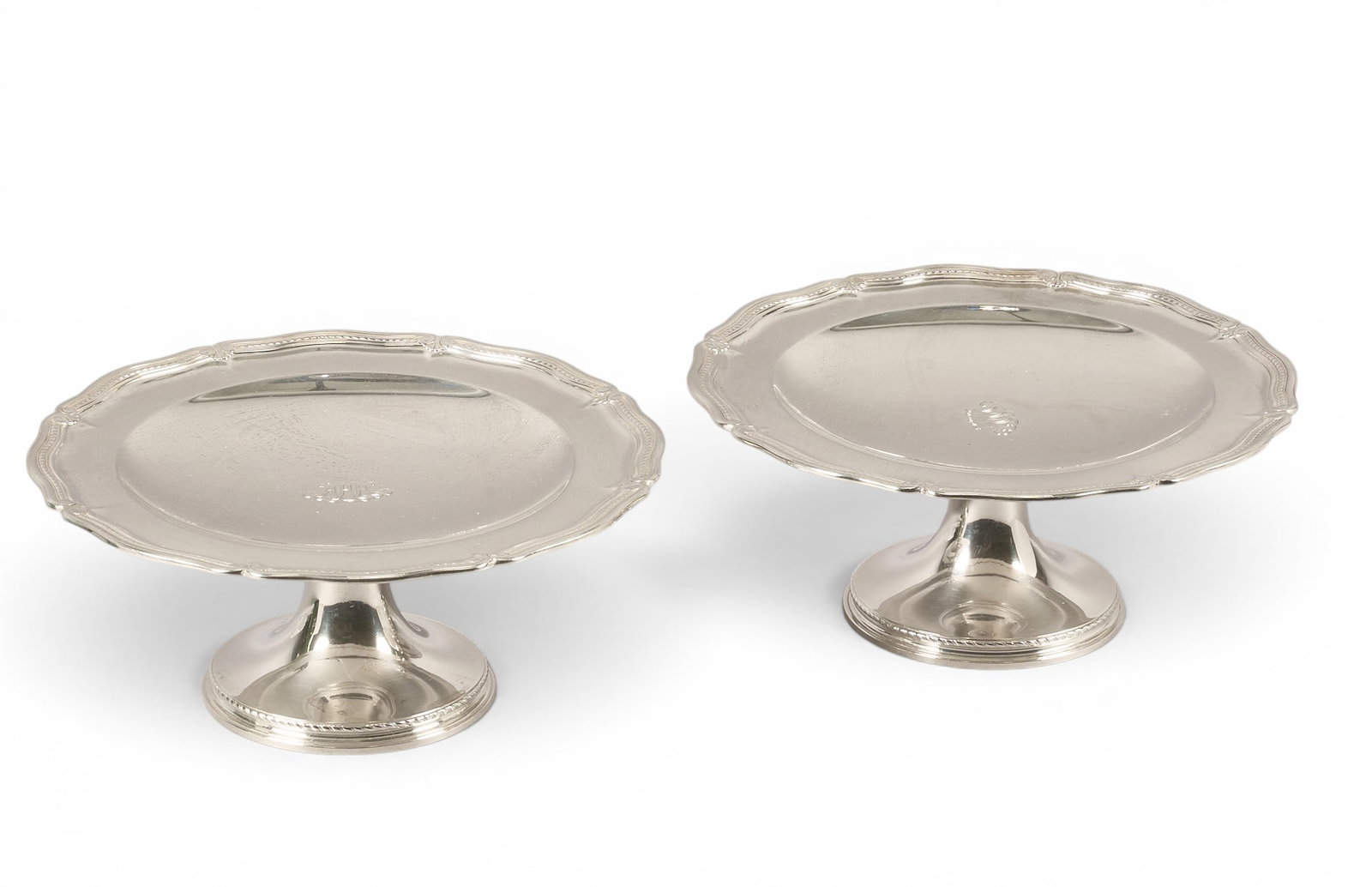 Pair of Tiffany & Co. Sterling Silver Compotes (1 of 5)