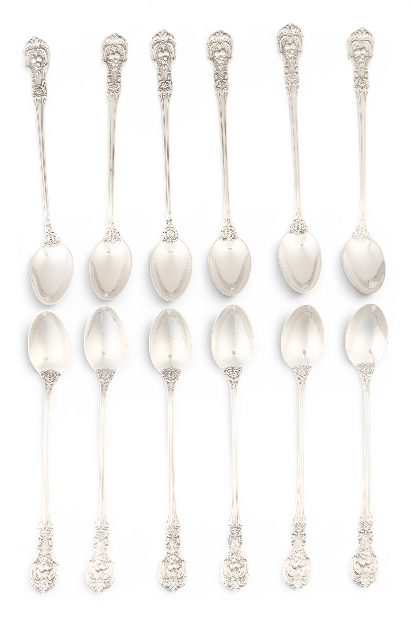 (12) "Francis I" by Reed and Barton Sterling Silver Ice Tea Spoons (1 of 3)