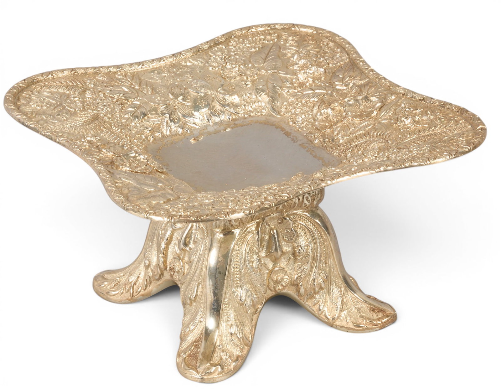 S. Kirk & Son, .800 Square Repousse Compote (1 of 5)
