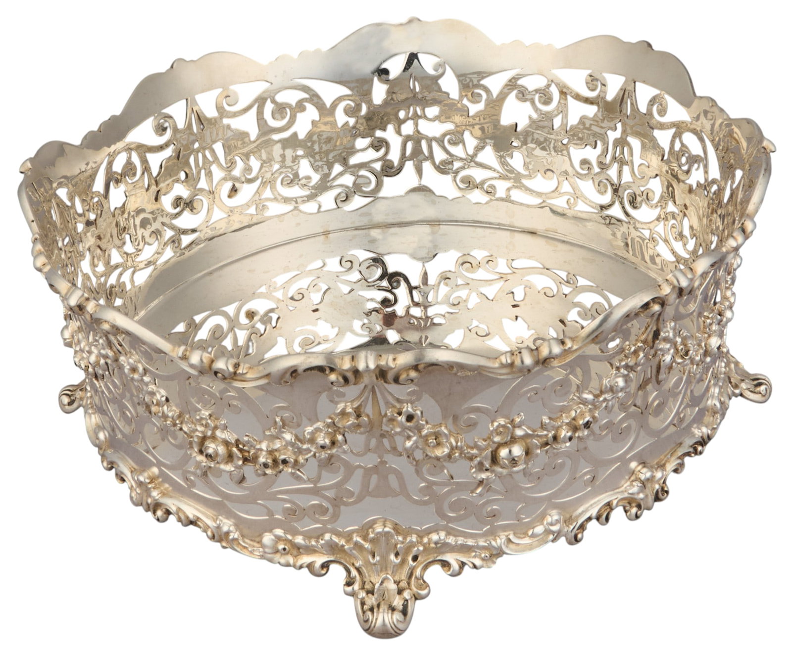 Large Sterling Silver Articulated Bowl (1 of 8)