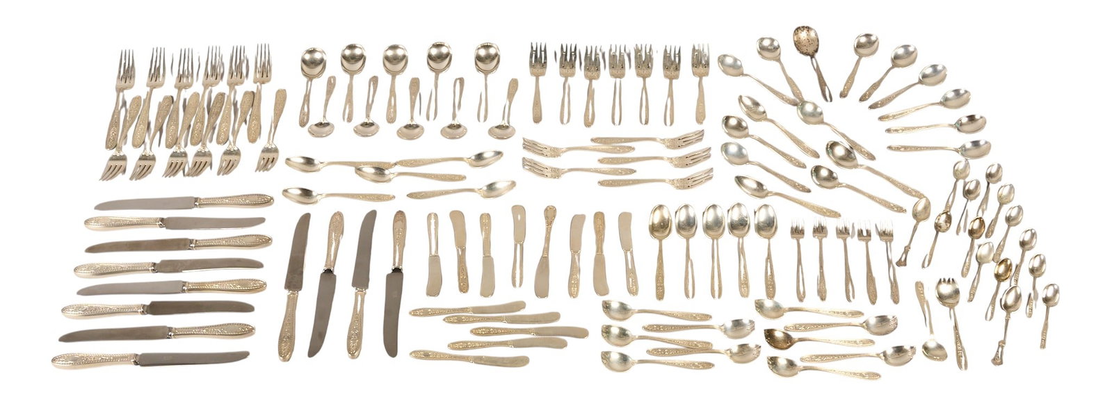 "Wedgwood" by International Silver 113 pc Flatware Set (1 of 4)