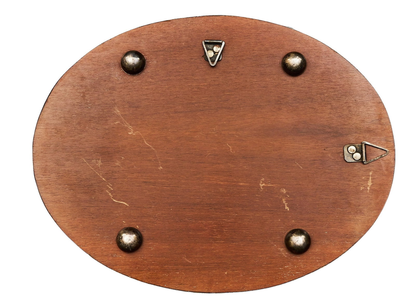 Camusso Repousse Oval Mirror - 2