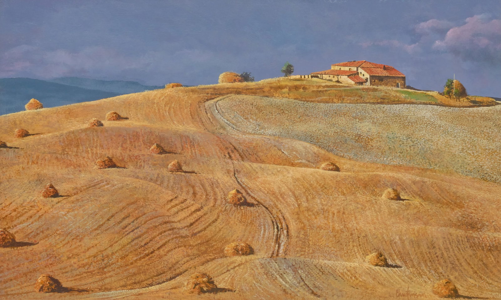 James Christensen, Hilltop Villa (1 of 4)