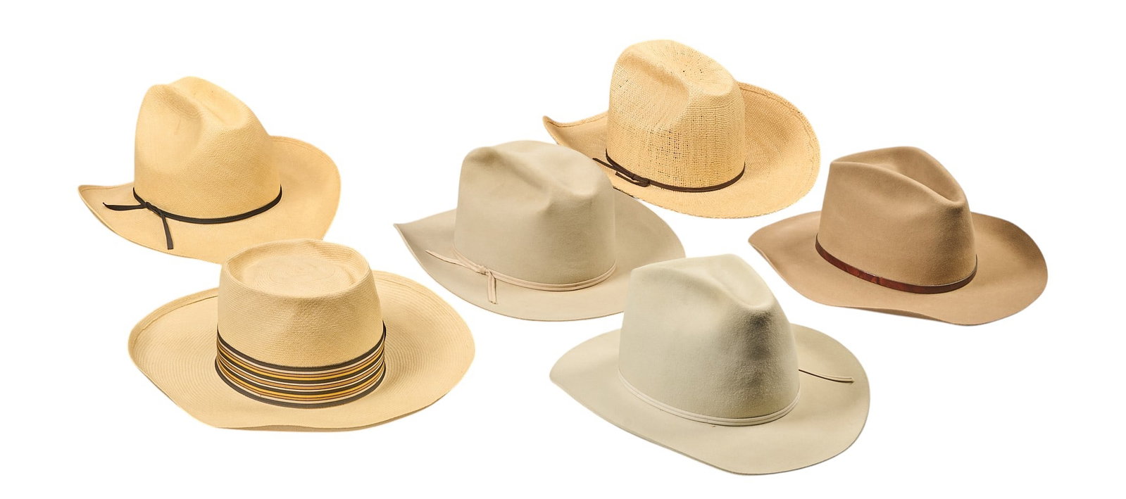 Red McCombs | (6) Cowboy Hats (1 of 9)