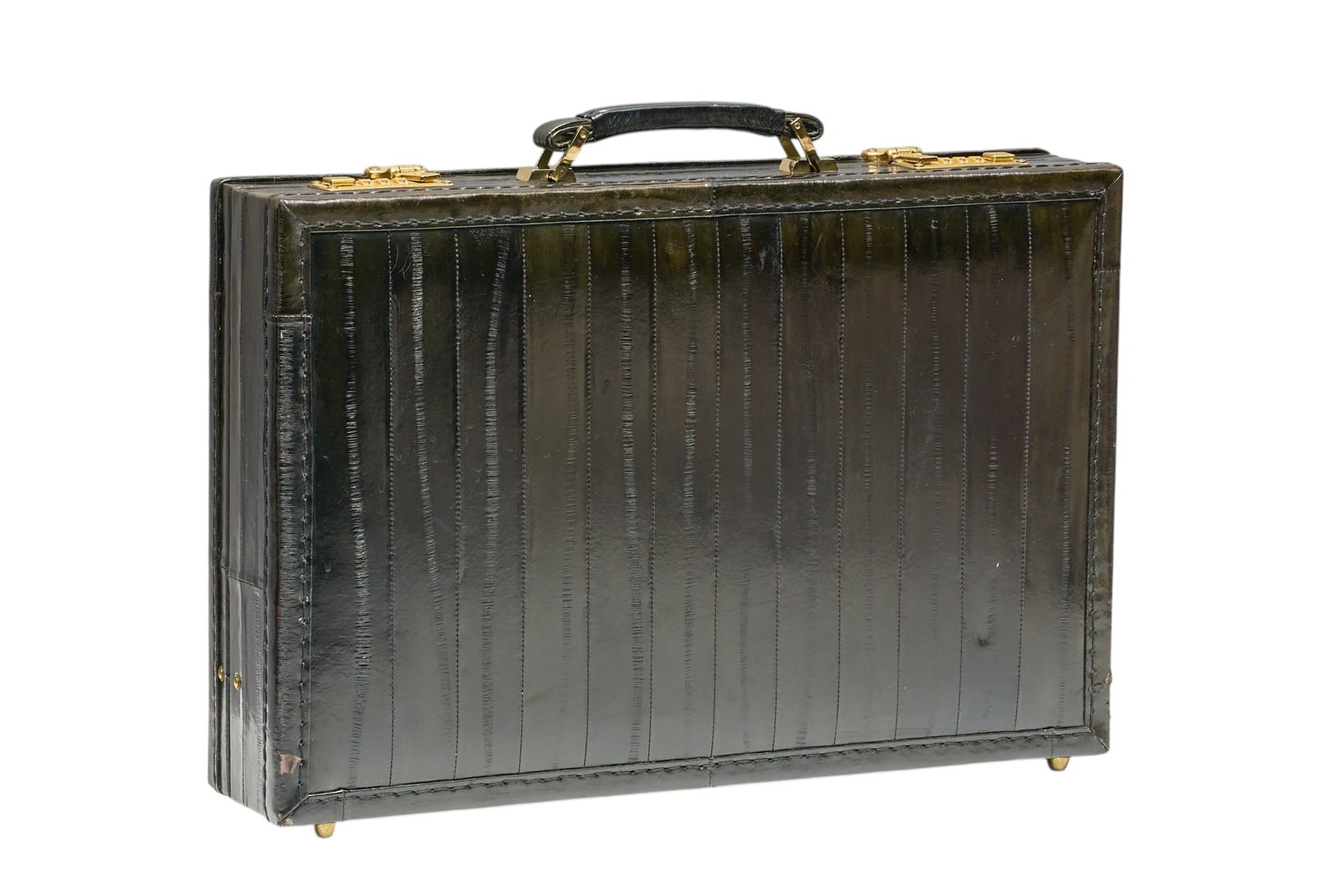 Red McCombs | Eel Leather Briefcase (1 of 6)