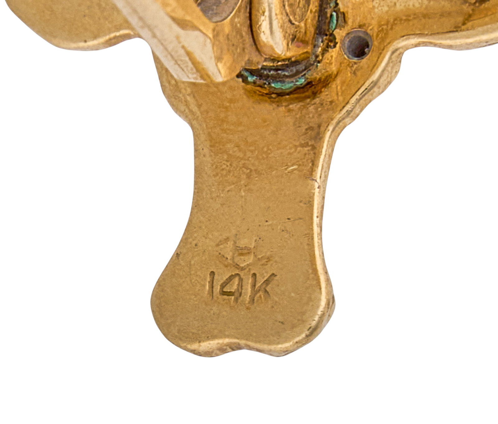 Red McCombs | 14K Ruby Longhorn Cufflinks - 4