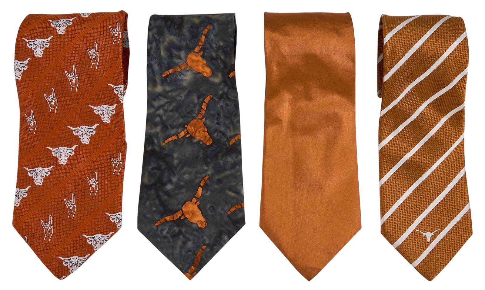 Red McCombs | Collection of (4) Collegiate Men's Ties (1 of 3)