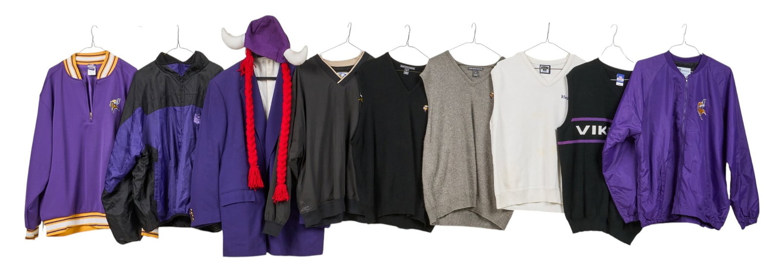 Red McCombs | (10 pc) Minnesota Vikings Themed Apparel (1 of 6)