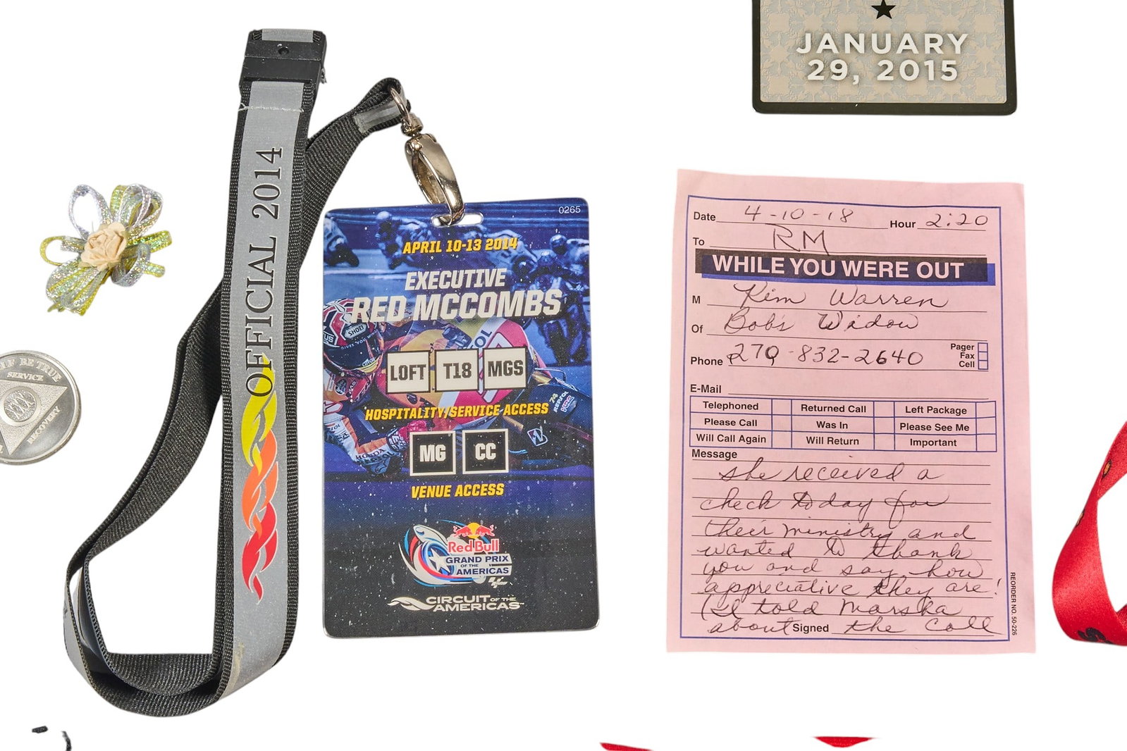 Red McCombs | Assorted Memorabilia - 7