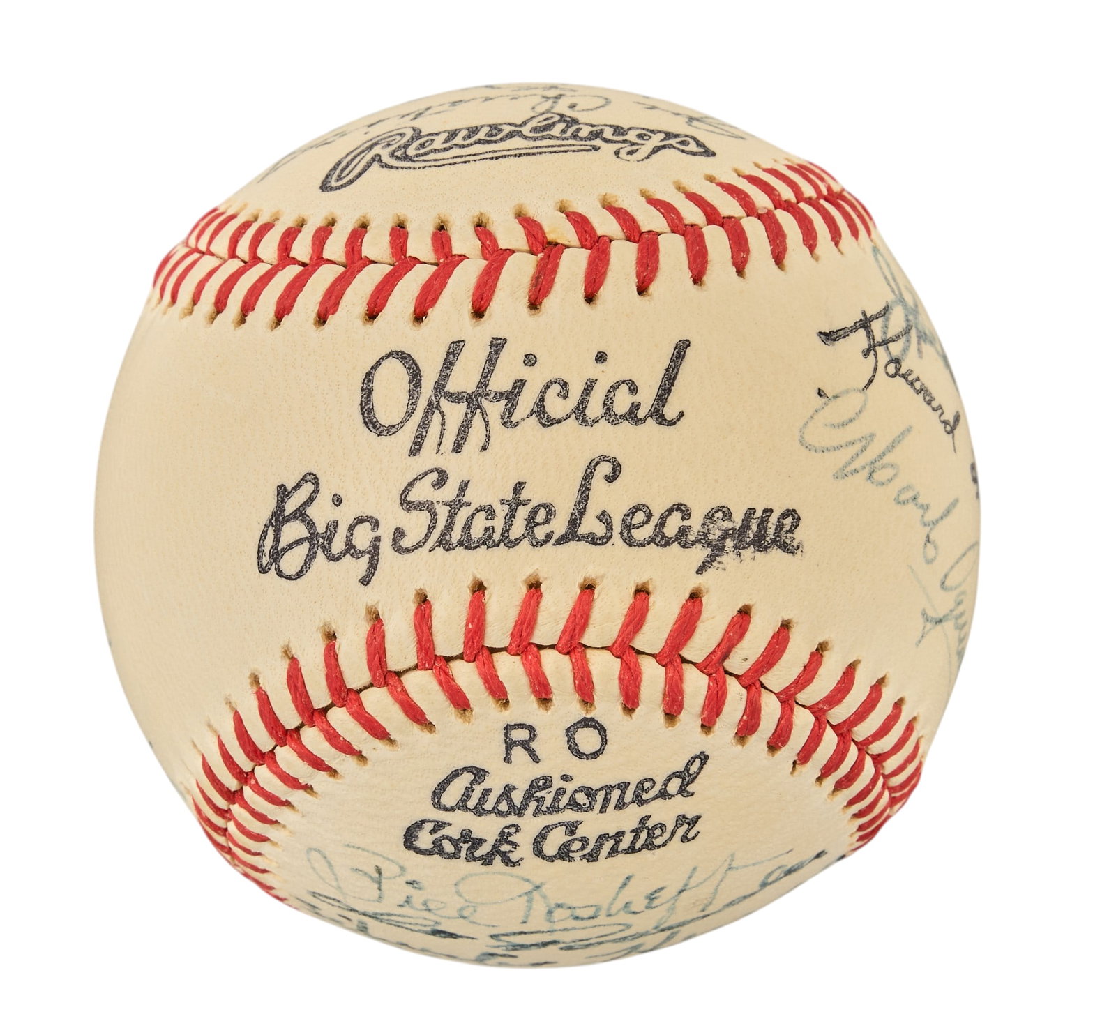 Red McCombs | (4) Signed Baseballs - 10