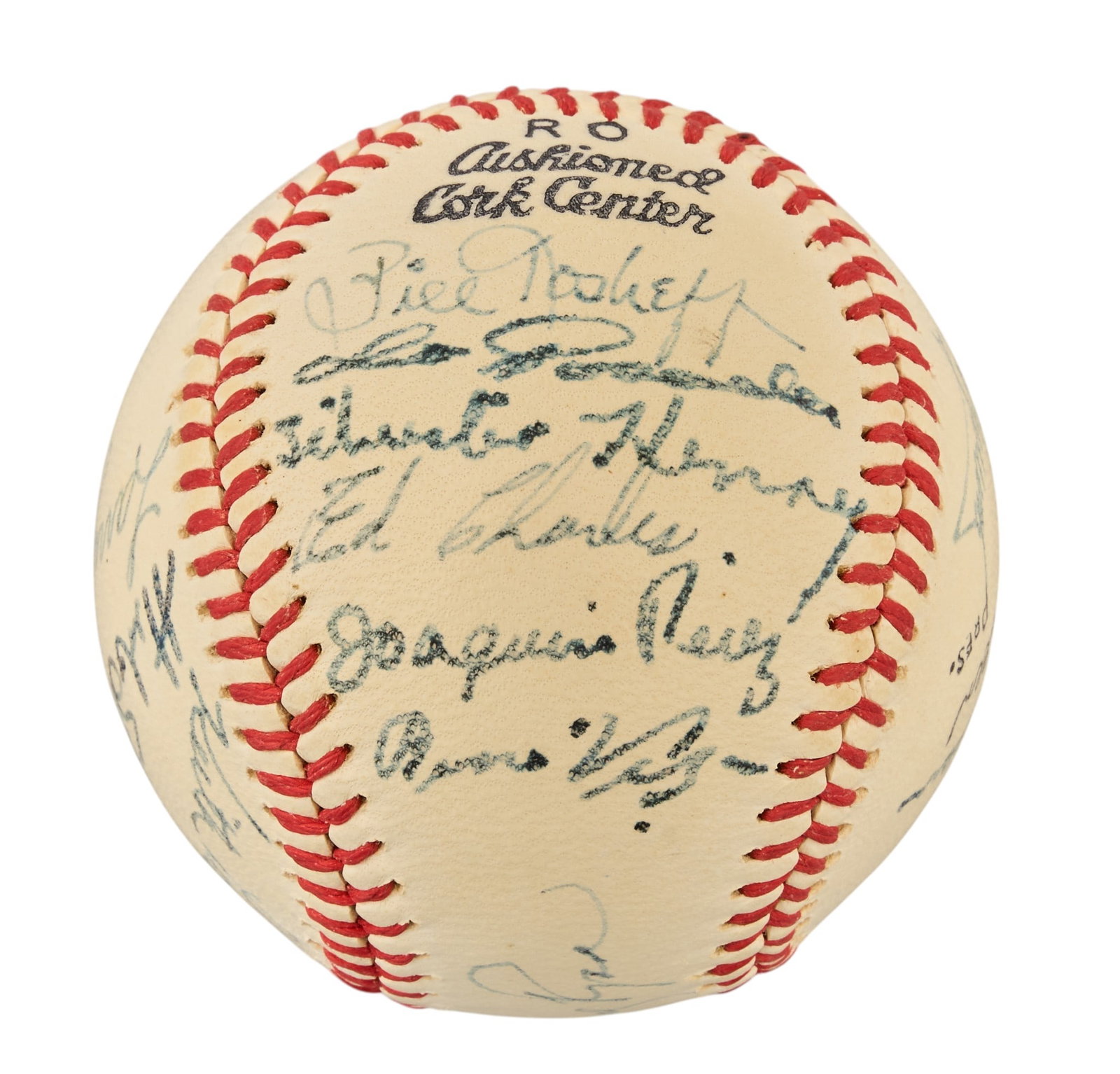 Red McCombs | (4) Signed Baseballs - 11